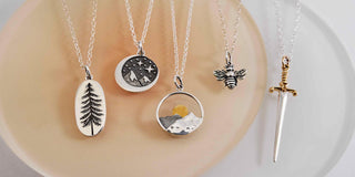Silver Charm Necklaces