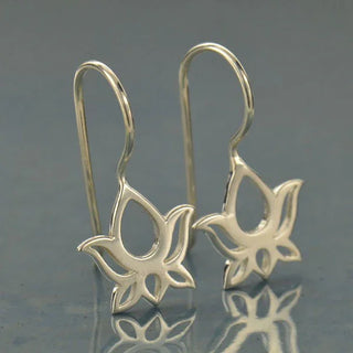 Nina Designs Sterling Silver Lotus Ear Hook