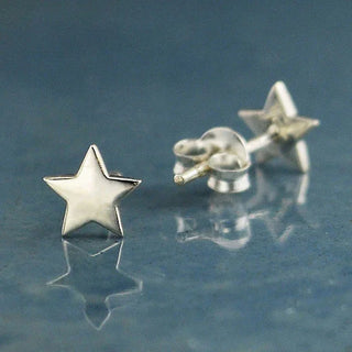Nina Designs Sterling Silver Star Post Earrings