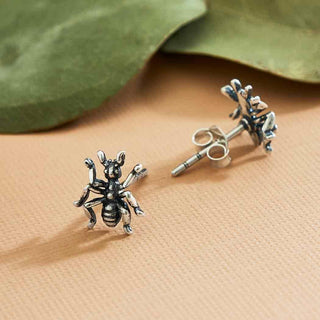 Nina Designs Sterling Silver Ant Post Earrings