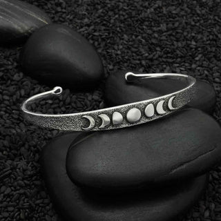 Nina Designs Sterling Silver Moon Phase Bracelet