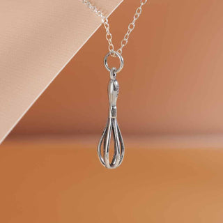 Nina Designs Sterling Silver Whisk Necklace