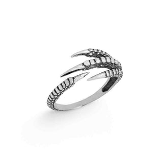Nina Designs Sterling Silver Adjustable Bird Claw Ring