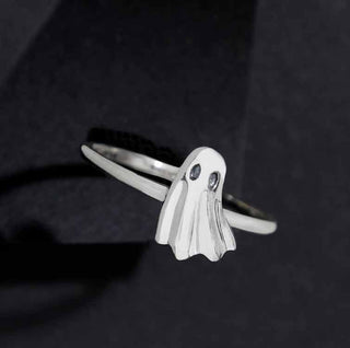 Nina Designs Sterling Silver Sheet Ghost Ring