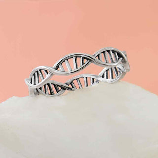 Nina Designs Sterling Silver DNA Ring
