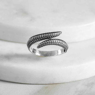 Nina Designs Sterling Silver Dragon Tail Ring
