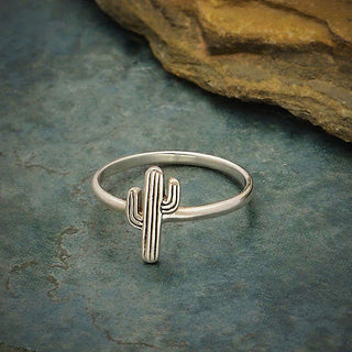 Nina Designs Sterling Silver Cactus Ring