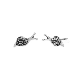 Nina Designs Sterling Silver Snail Post Earrings