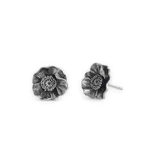 Nina Designs Poppy Flower Post Earrings