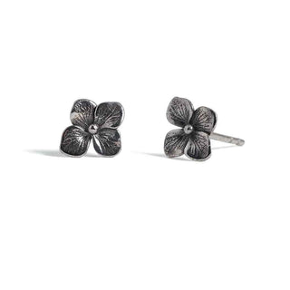 Nina designs Sterling Silver Hydrangea Post Earrings