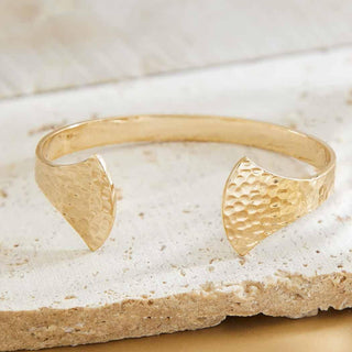 Nina Designs Bronze Hammer Textured Bracelet