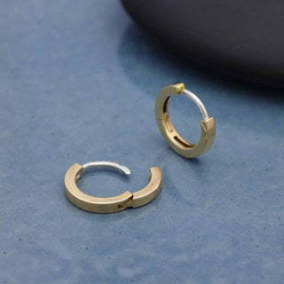 Nina Designs Bronze 11mm Huggie Hoops