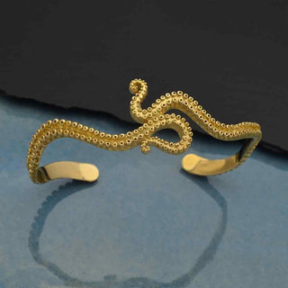 Nina Designs Bronze Octopus Tentacle Bracelet