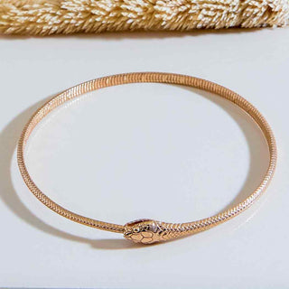 Nina Designs Bronze Snake Ouroboros Bracelet