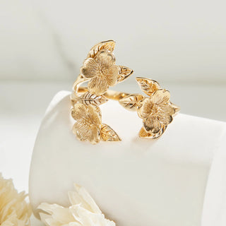 Nina Designs Bronze Dogwood Ring