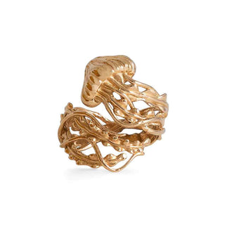 Nina Designs Bronze Adjustable Jellyfish Ring