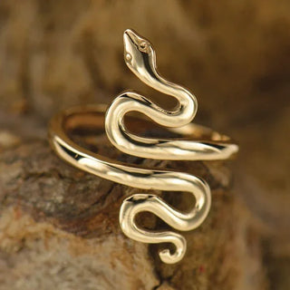 Nina Designs Bronze Adjustable Snake Ring