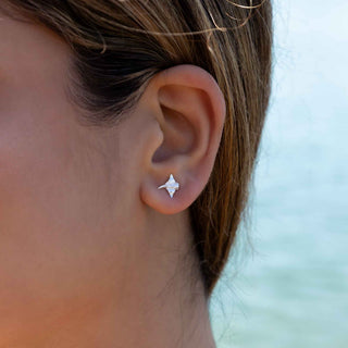 Manta Ray Post Earrings