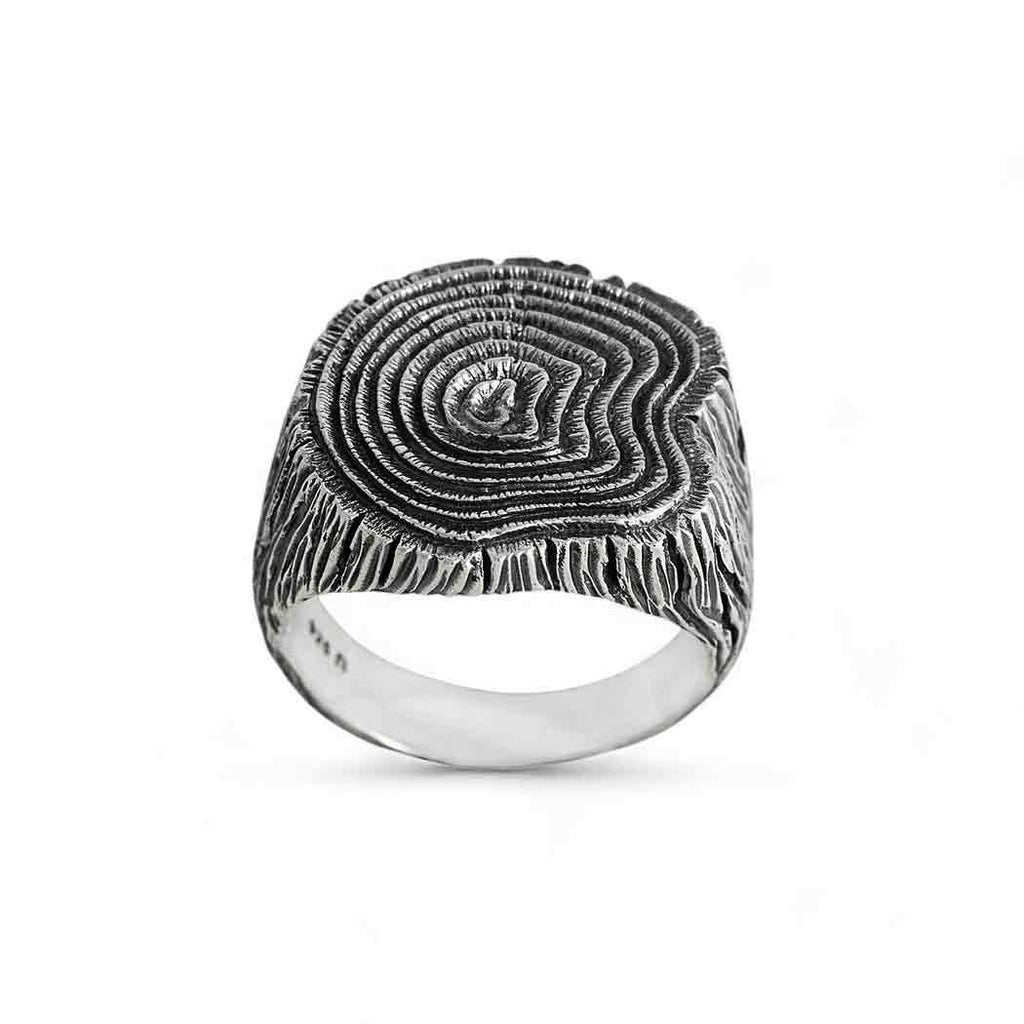Tree Stump Ring – Unique Nature Jewelry | Nina Designs