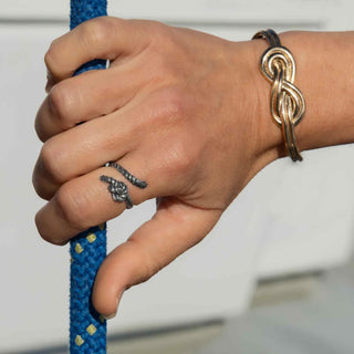 Adjustable Rope Knot Ring