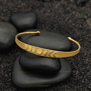 Nina Designs Bronze Moon Phase Bracelet