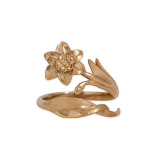 March Birth Flower Ring - Daffodil