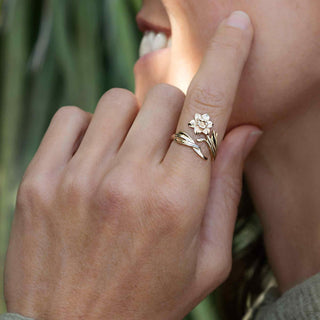 March Birth Flower Ring - Daffodil