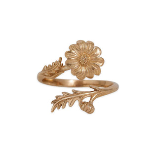 April Birth Flower Ring - Daisy