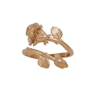 June Birth Flower Ring - Rose
