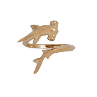Adjustable Hammerhead Shark Ring