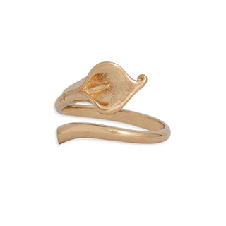 Adjustable Calla Lily Ring