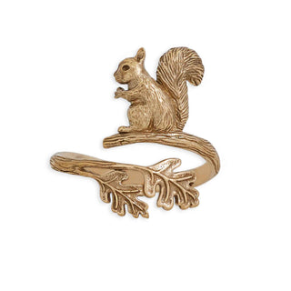 Bronze Squirrel Ring