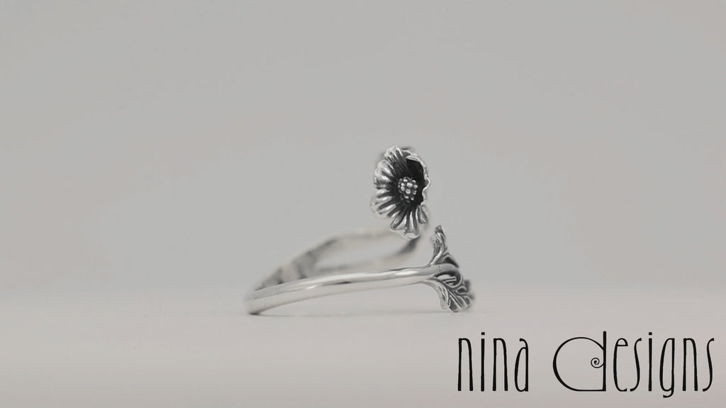 Silver Cosmo Ring